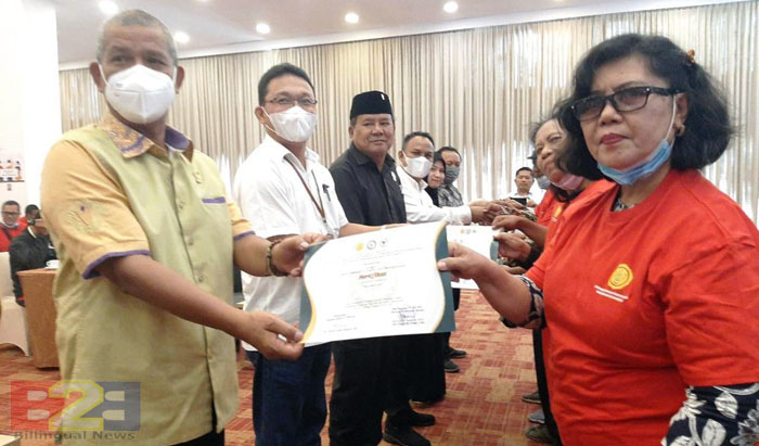 ingkatkan fungsi penyuluh, Kementan dan DPR RI gelar Bimtek di Deli Serdang