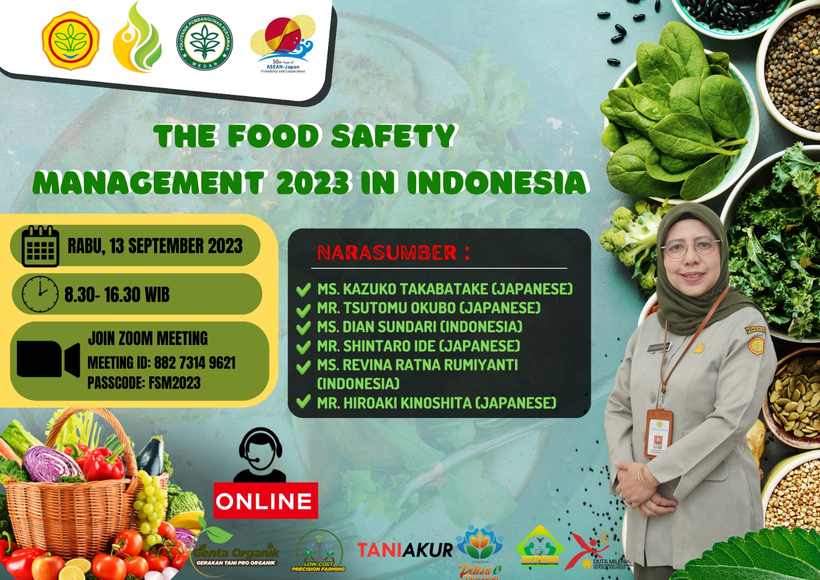 The Food Safety Management 2023 in Indonesia