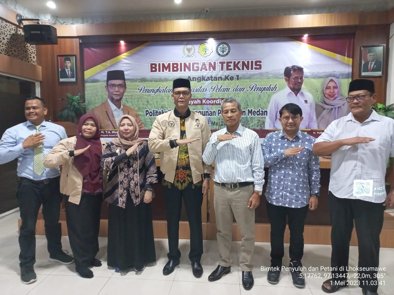 Bimtek Peningkatan Kapasitas Penyuluh dan Petani di Kabupaten Aceh Utara, Provinsi Aceh