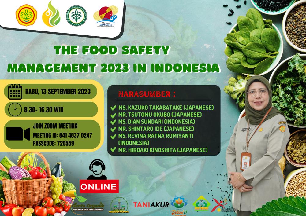 The Food Safety Management 2023 in Indonesia