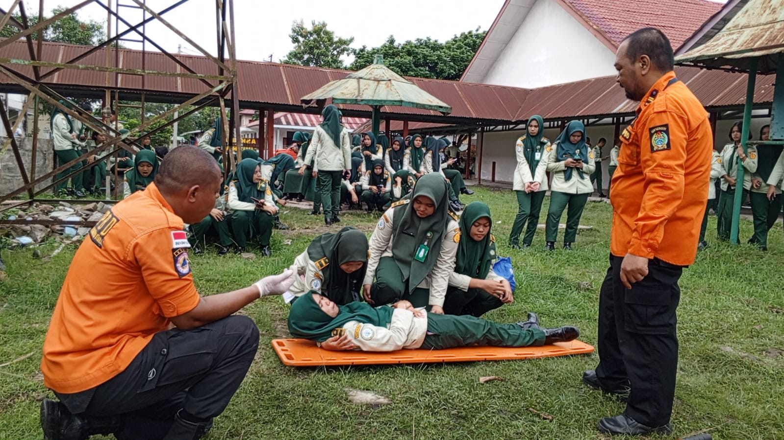 Polbangtan Kementan Lakukan Edukasi Siaga Bencana Bersama BPBD SUMUT