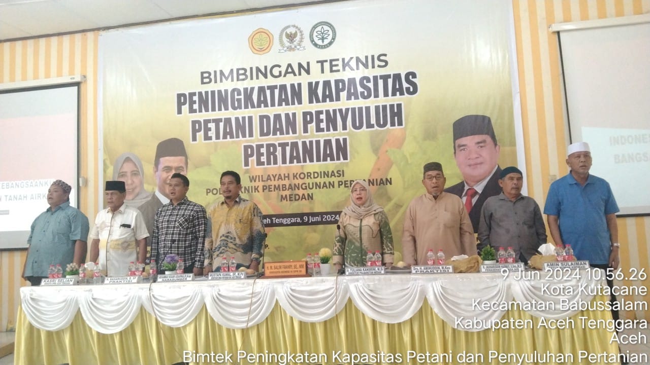Gerakkan Program PAT, Kementan dan DPR RI gelar Bimtek Petani dan Penyuluh