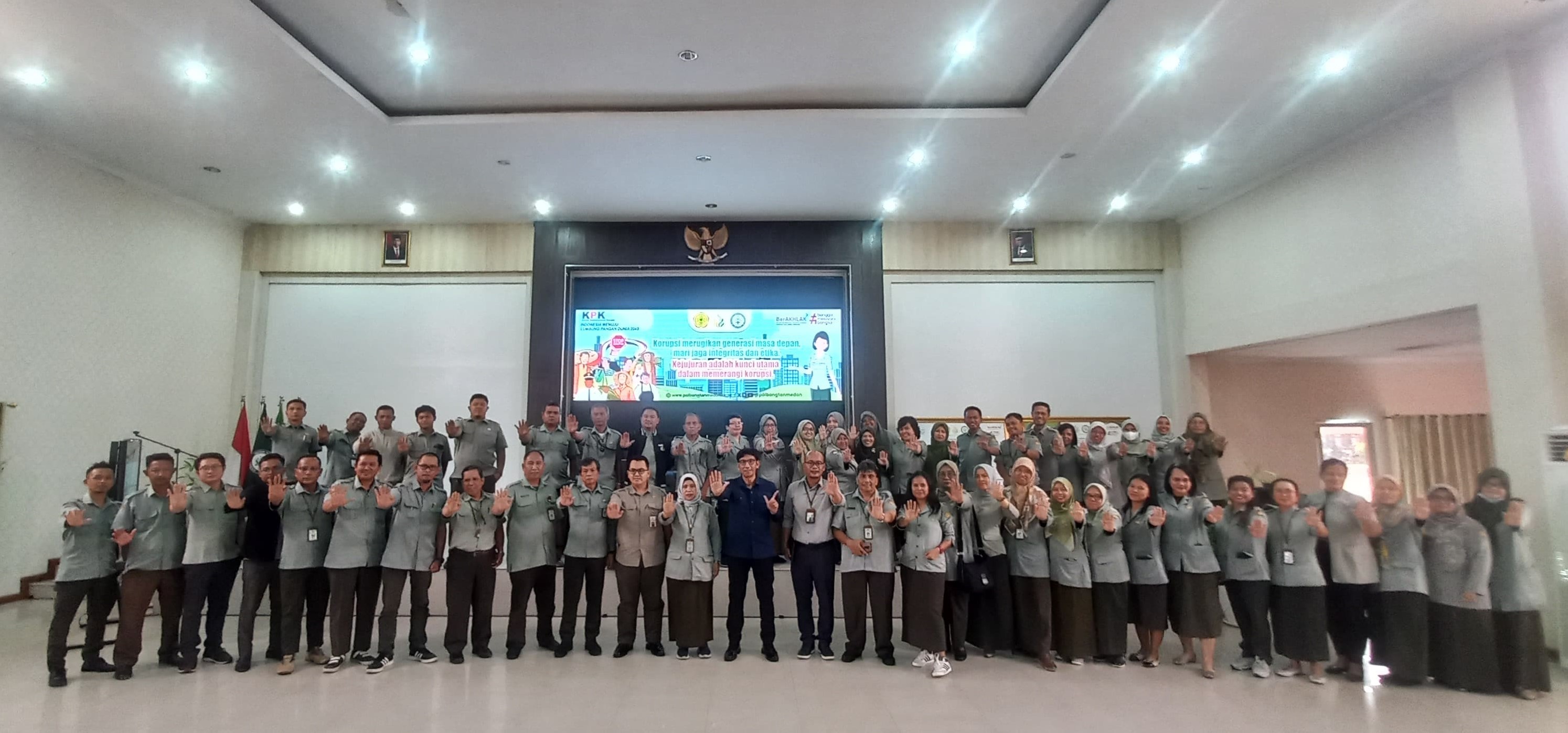 Polbangtan Kementan gelar Sosialisasi Anti Korupsi di Medan