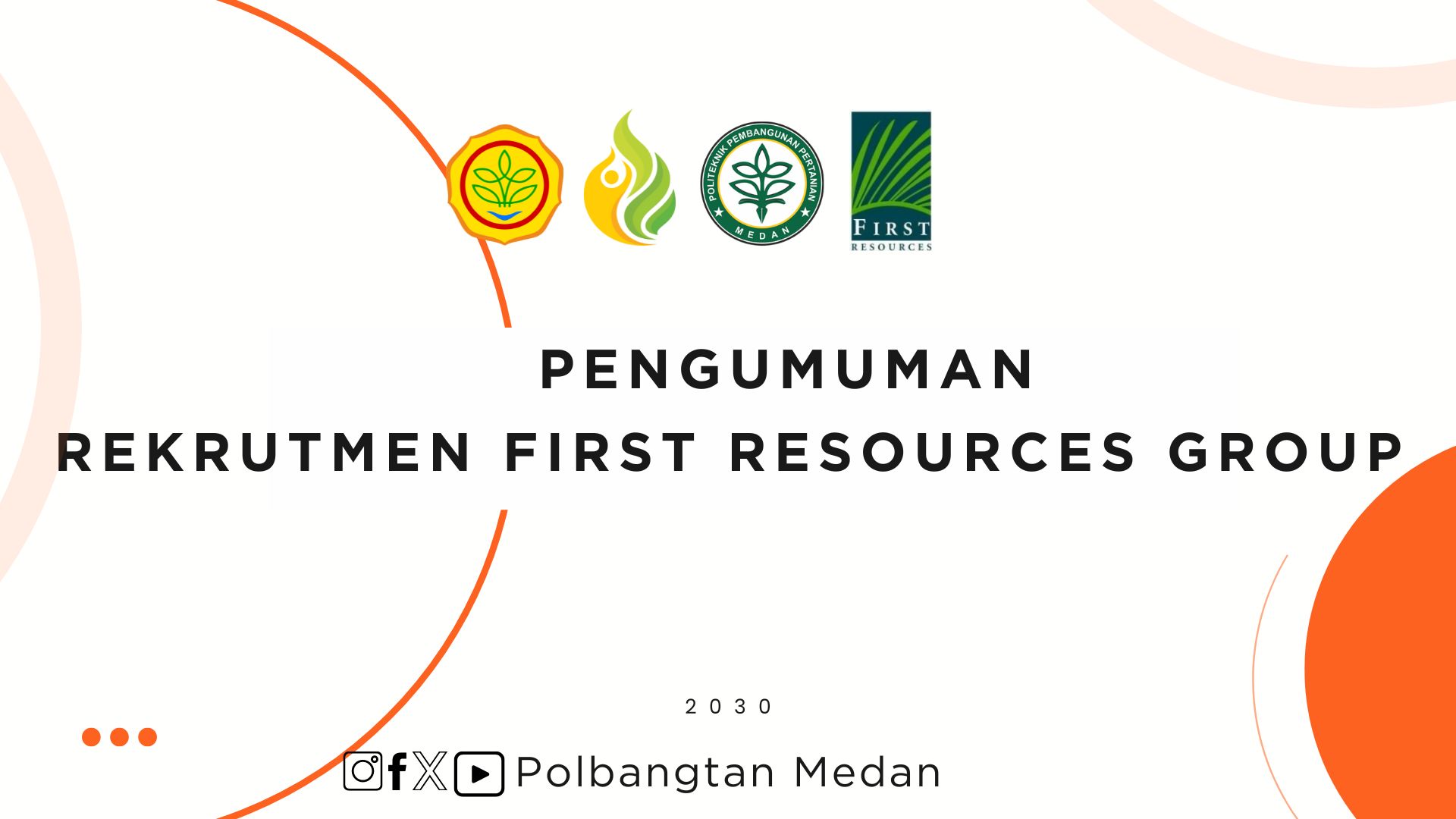 Rekrutmen FIRST RESOURCES GROUP