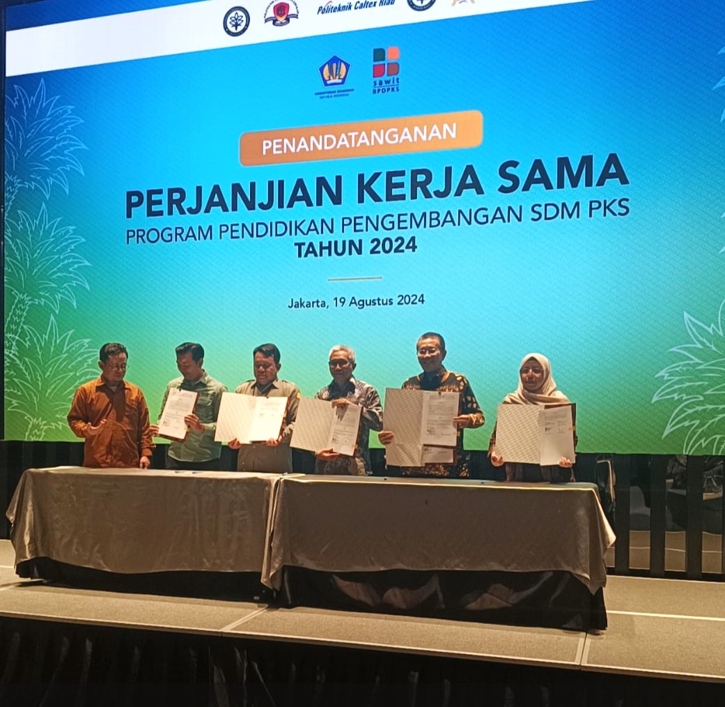 Polbangtan Kementan kembali Dipercaya Salurkan Beasiswa Sawit BPDPKS