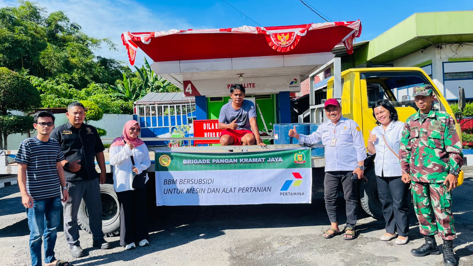 Dukung Percepatan Swasembada Pangan, Brigade Pangan Kabupaten Langkat Peroleh Solar Bersubsidi