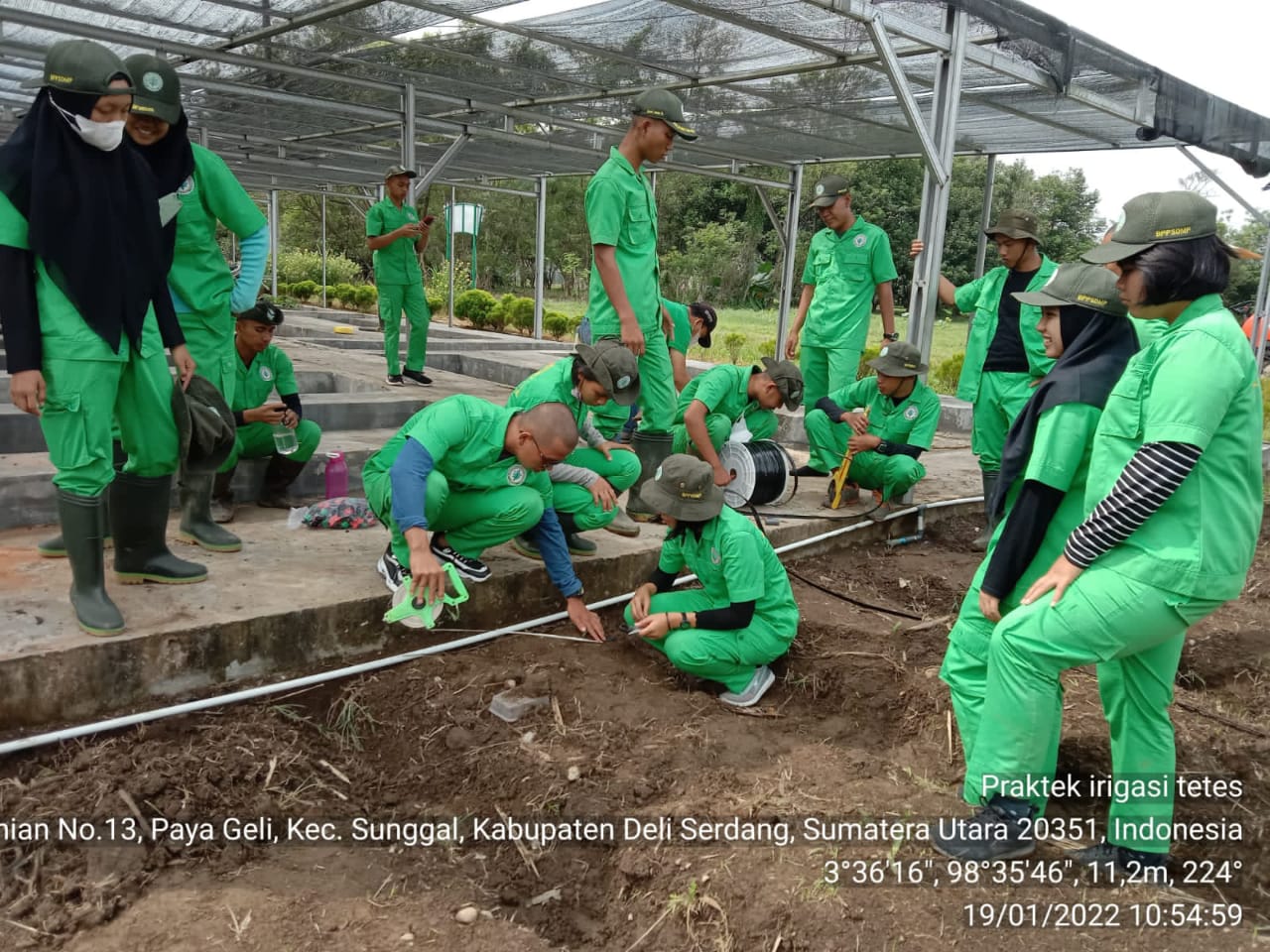 Irigasi Tetes, Mentan Harap Mahasiswa Polbangtan Kuasai Smart Farming
