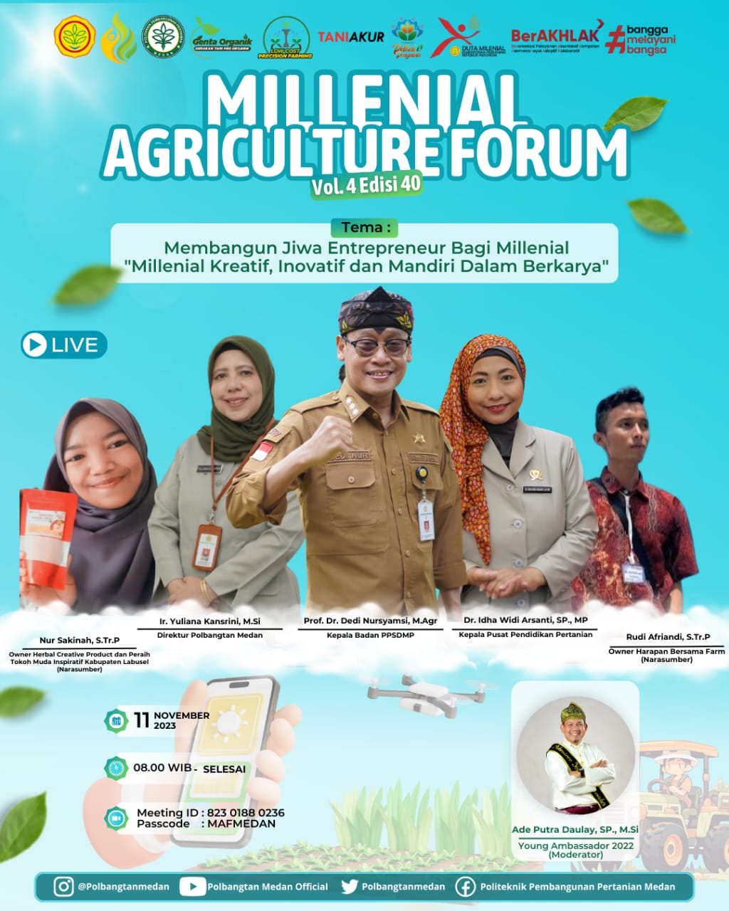 Millennial Agriculture Forum (MAF Volume 4 Edisi 40) 