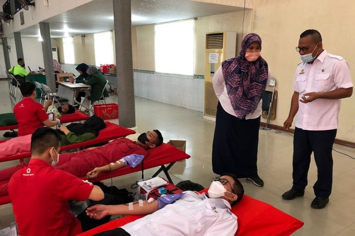 Peduli Kemanusiaan, Kementerian Pertanian dukung gerakan aksi donor darah